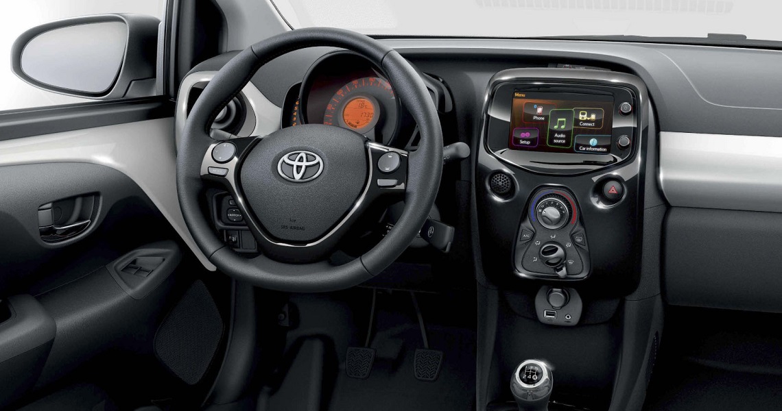 Toyota Aygo 2014 Intrument 1140X600