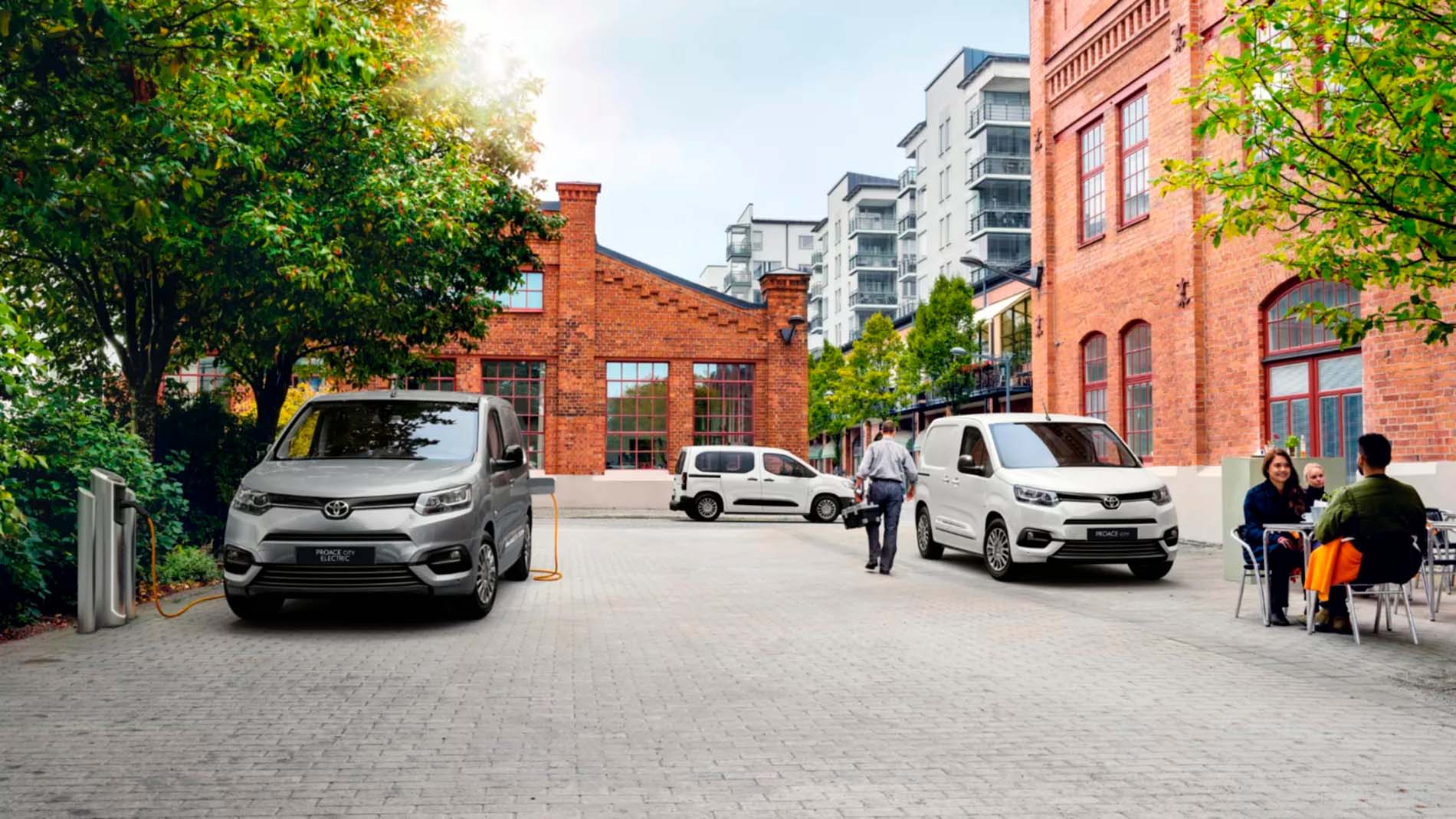 Proace City Parked Electric Cars 1920X1080